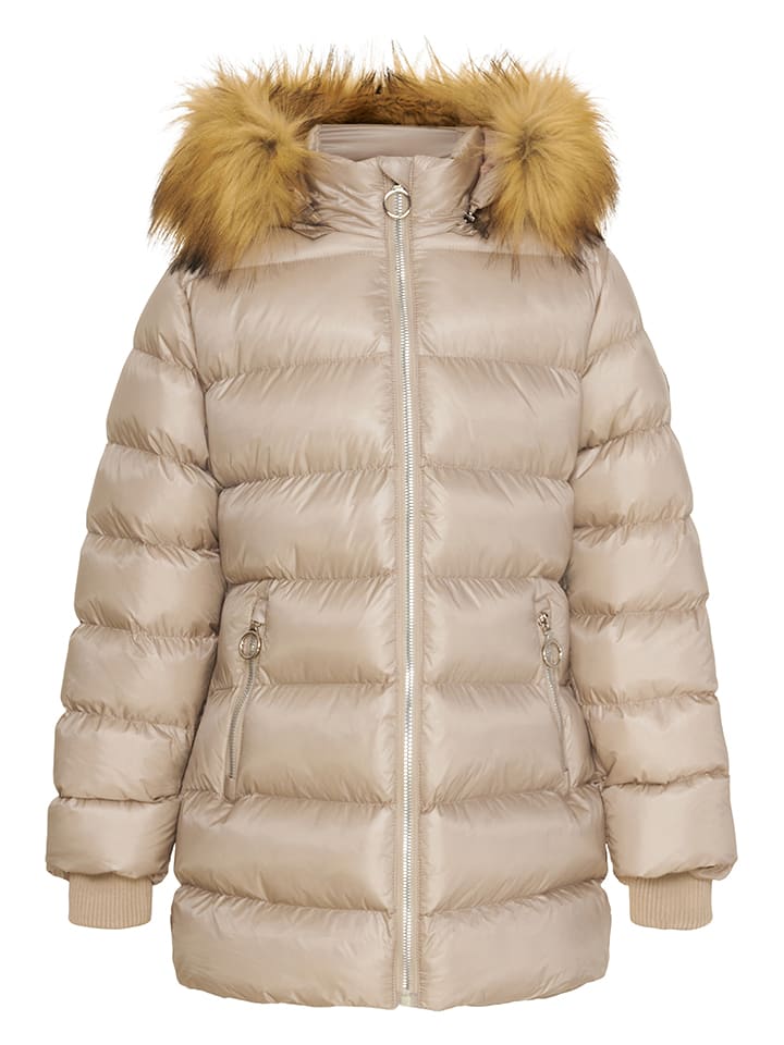 HULABALU Parka "Kursk" w kolorze beżowym rozmiar: 134/140