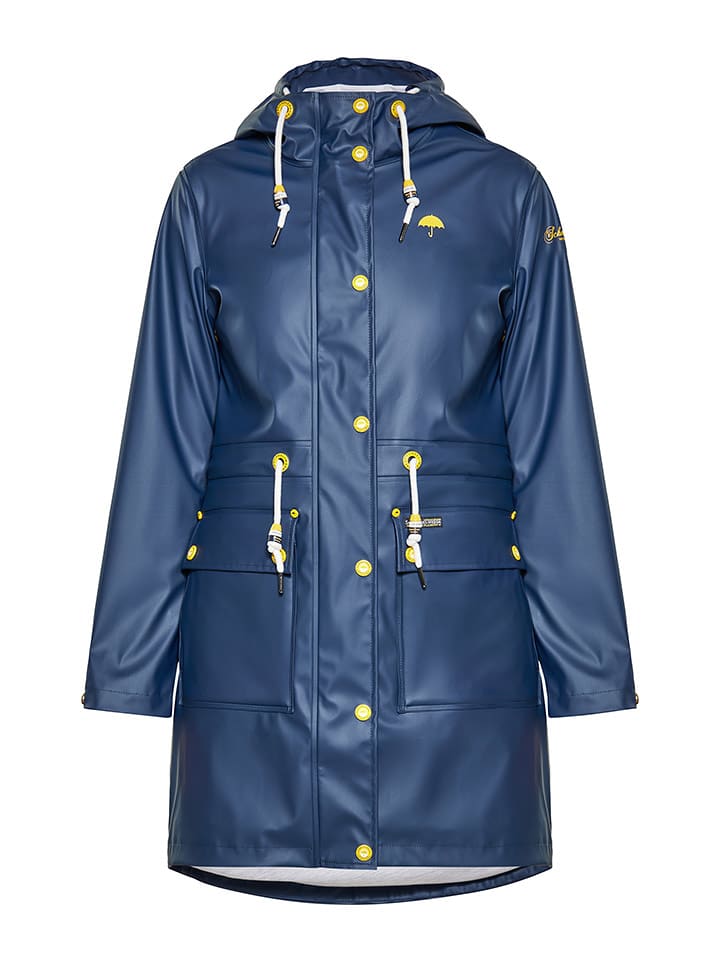 Schmuddelwedda Płaszcz przeciwdeszczowy w kolorze granatowym rozmiar: XL