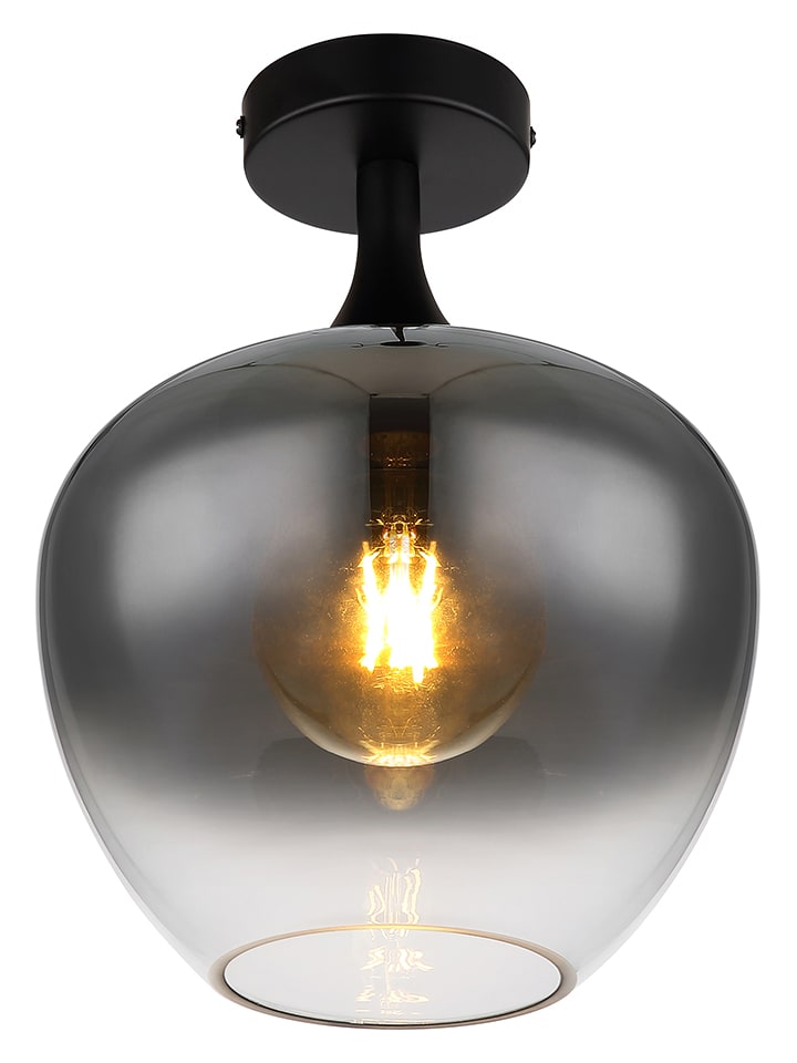 Globo lighting Lampa sufitowa w kolorze czarnym - wys. 31,5 x Ø 24 cm rozmiar: onesize