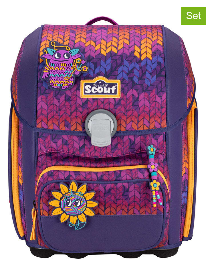 Scout 5-częściowy zestaw "Genius Set Superflash - Fantasy" w kolorze fioletowym rozmiar: onesize
