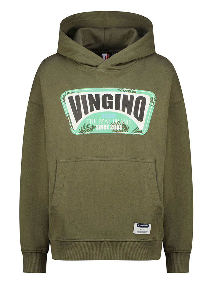 Vingino Bluza "Nesto" w kolorze khaki rozmiar: 128