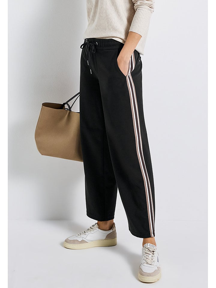 Street One Spodnie w kolorze czarnym rozmiar: 44/L30