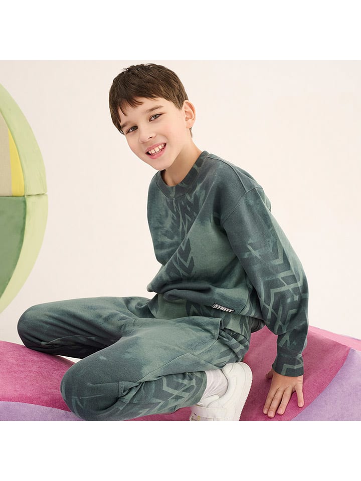 COOL CLUB Bluza w kolorze zielonym rozmiar: 140