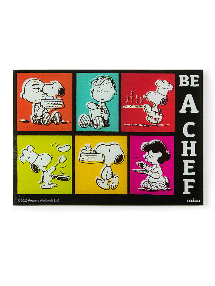 Trendy Kitchen by EXCÉLSA Deska "Peanuts be" ze wzorem do krojenia - 35 x 25 cm rozmiar: onesize