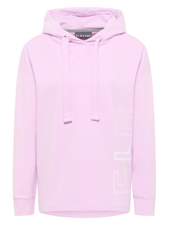 ELBSAND Bluza "Elna" w kolorze jasnoróżowym rozmiar: M