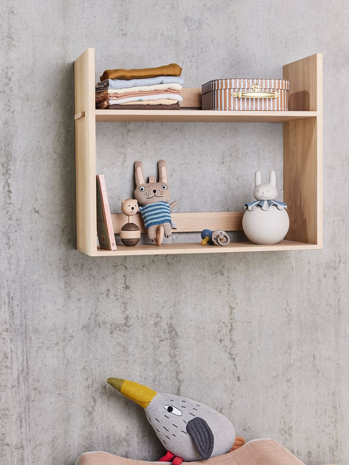 OYOY mini Lampka nocna "Rabbit" w kolorze biało-błękitnym rozmiar: onesize