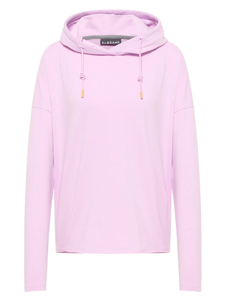 ELBSAND Bluza "Nella" w kolorze jasnoróżowym rozmiar: S