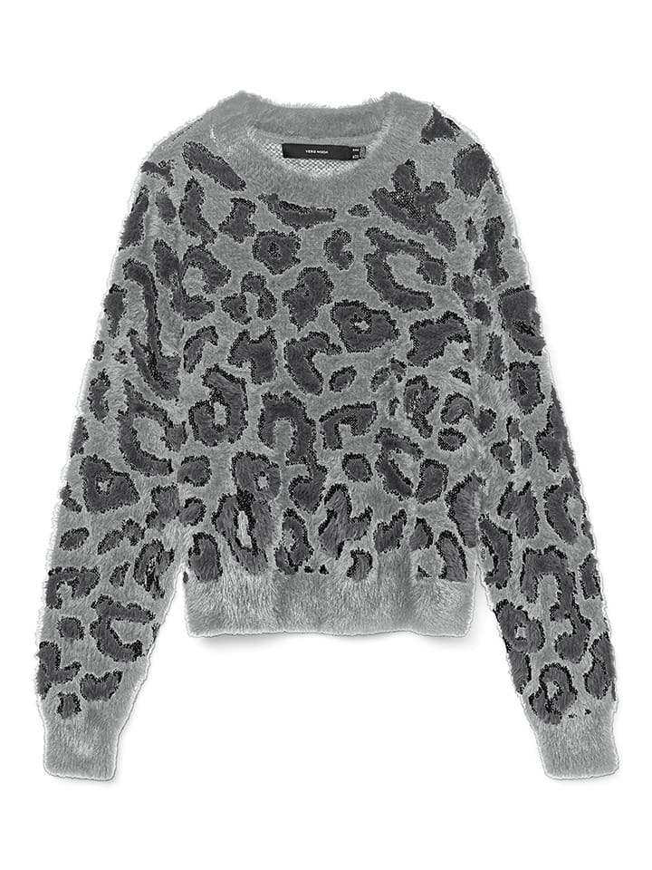 Vero Moda Sweter w kolorze szarym rozmiar: XS