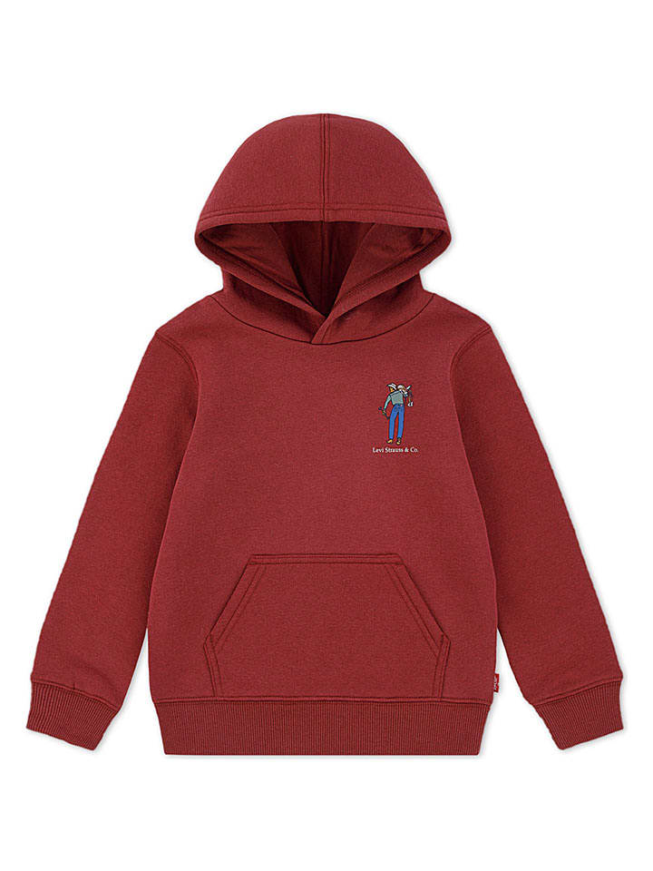 Levi's Kids Bluza w kolorze czerwonym rozmiar: 104
