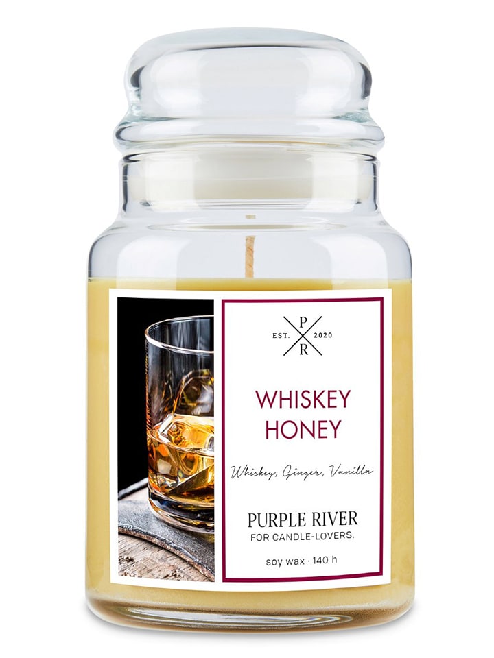 Purple River Świeca zapachowa "Whiskey Honey" - 623 g rozmiar: onesize