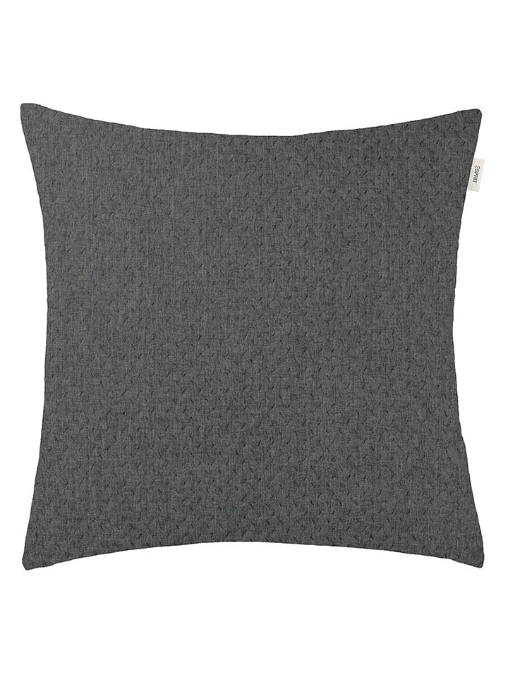 ESPRIT Poszewka "Harp" w kolorze ciemnoszarym na poduszkę rozmiar: 45x45 cm