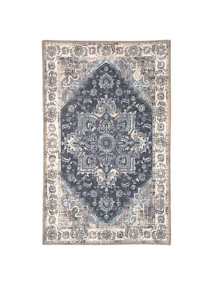 House Nordic Dywan w kolorze beżowo-niebieskim - 80 x 50 cm rozmiar: onesize