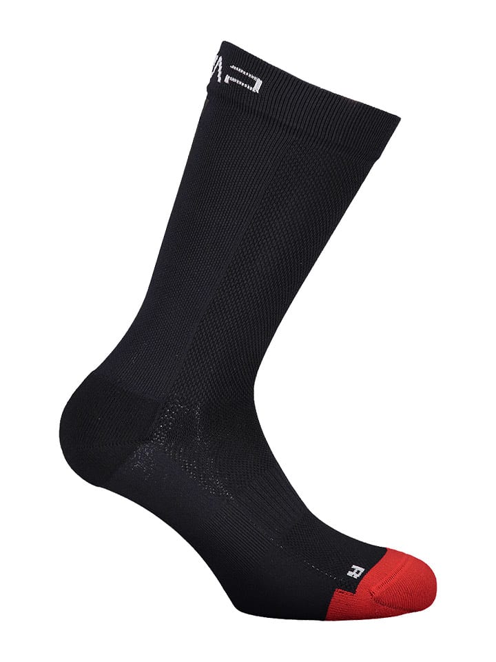 CMP Skarpety funkcyjne w kolorze czarno-czerwonym rozmiar: 46-48