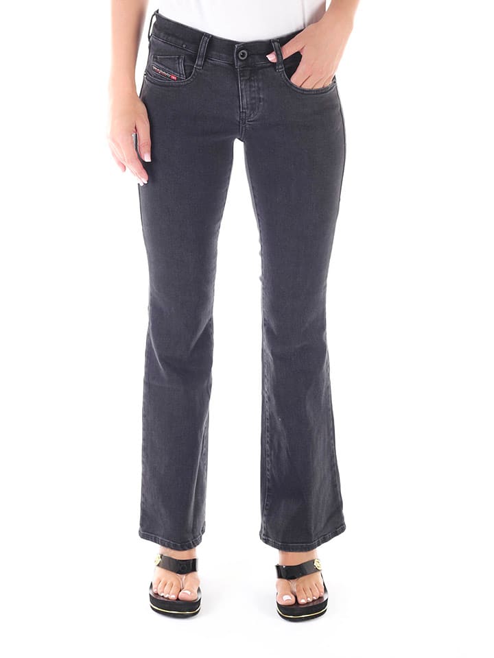 Diesel Clothes Dżinsy "Ebbey" - Skinny fit - w kolorze czarnym rozmiar: W26/L30