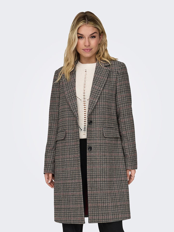 ONLY Płaszcz przejściowy w kolorze szarobrązowym rozmiar: M