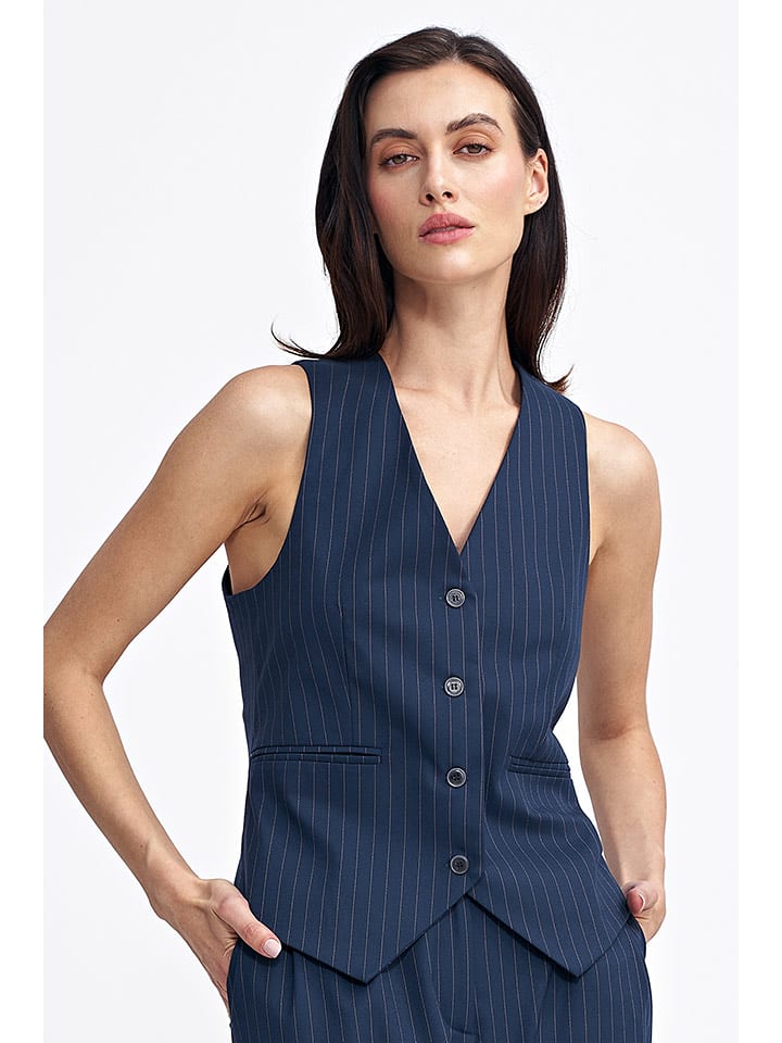 Nife Kamizelka w kolorze granatowym rozmiar: 40