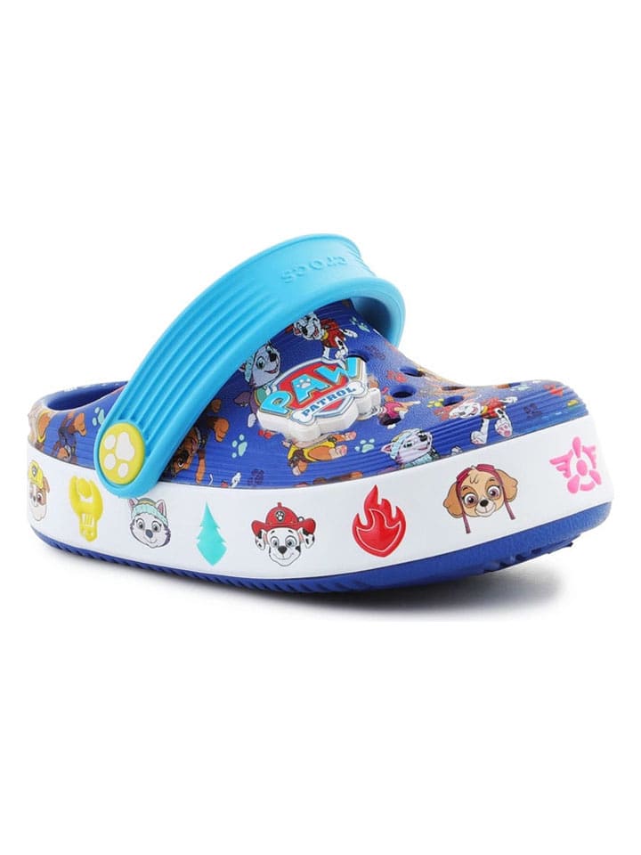 Crocs Chodaki "Paw Patrol Crocband IV" w kolorze niebieskim ze wzorem rozmiar: 19/20