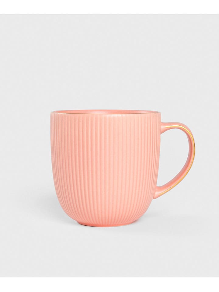 Homla Kubek jumbo "Bamako" w kolorze jasnoróżowym - 350 ml rozmiar: onesize