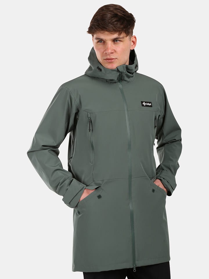 Kilpi Płaszcz funkcyjny "Ayra" w kolorze khaki rozmiar: XL
