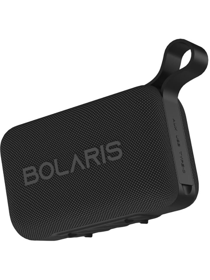 Bolaris Głośnik Bluetooth w kolorze czarnym - 11,5 x 5,6 x 8 cm rozmiar: onesize