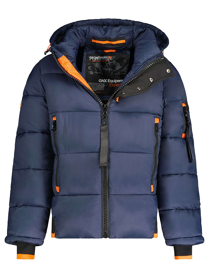 Geographical Norway Kurtka pikowana "Calix" w kolorze granatowym rozmiar: 128