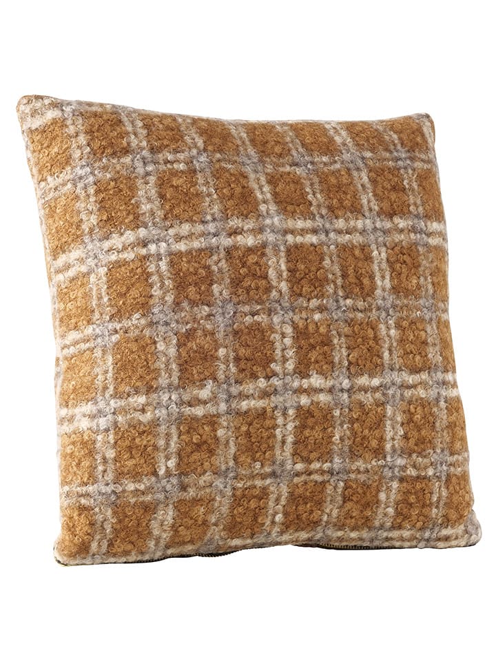 Boltze Poduszka w kolorze jasnobrązowym - 45 x 45 cm rozmiar: onesize
