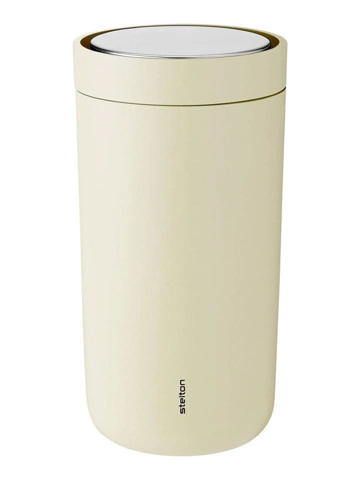 Stelton Kubek termiczny "To Go Click" w kolorze żółtym - 200 ml rozmiar: onesize