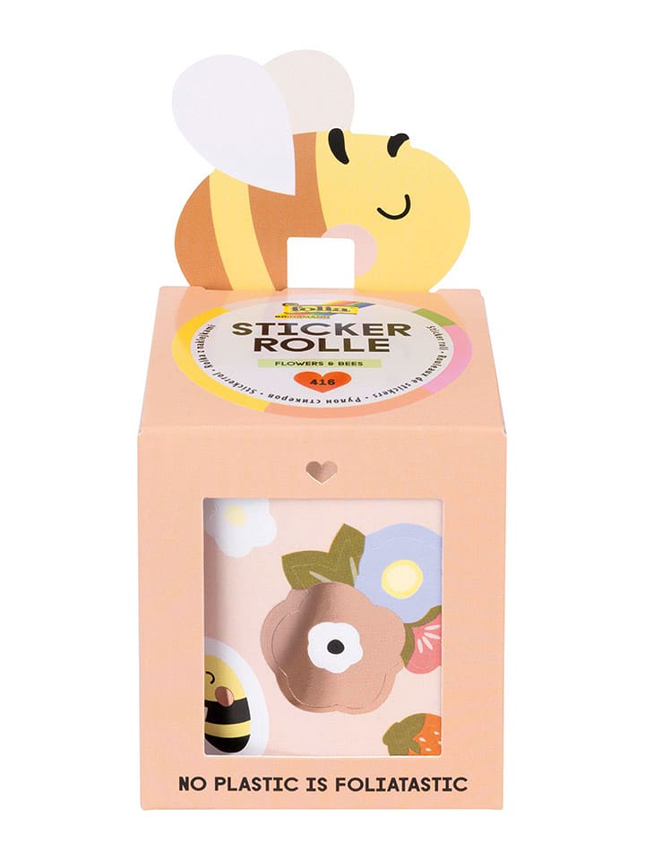 folia PAPER Naklejki (416 szt.) "Flowers & Bees" rozmiar: onesize