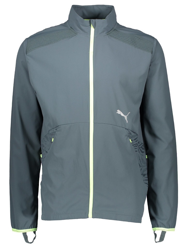 Puma Kurtka funkcyjna "Run" w kolorze szarym rozmiar: M