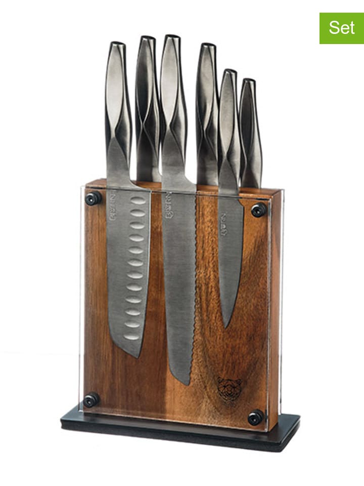 Björn 7-częściowy zestaw noży kuchennych "Larus Rauma" rozmiar: onesize