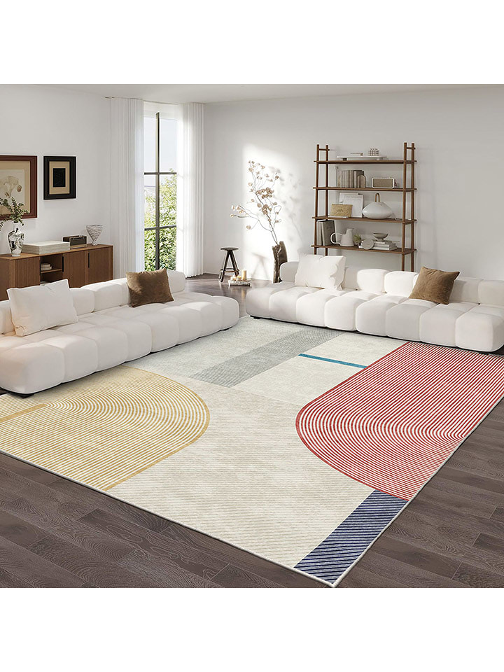 Conceptum Hypnose Dywan ''Infkece13'' w kolorze kremowo-czerwono-żółtym rozmiar: 180x280 cm