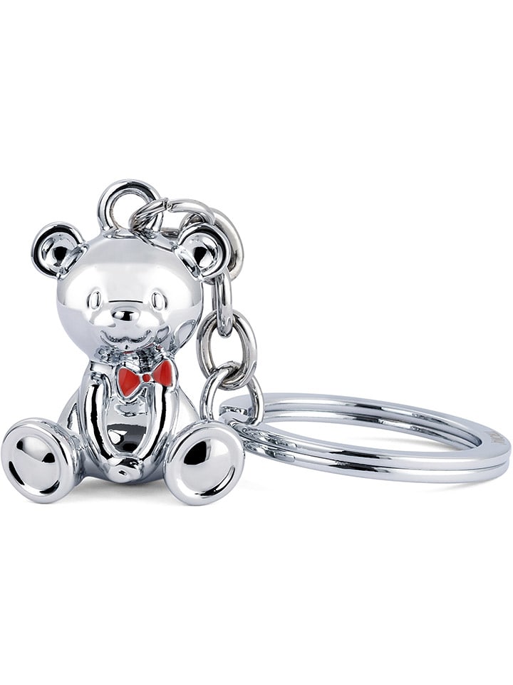 Troika Brelok "Bear" w kolorze srebrnym do kluczy rozmiar: onesize