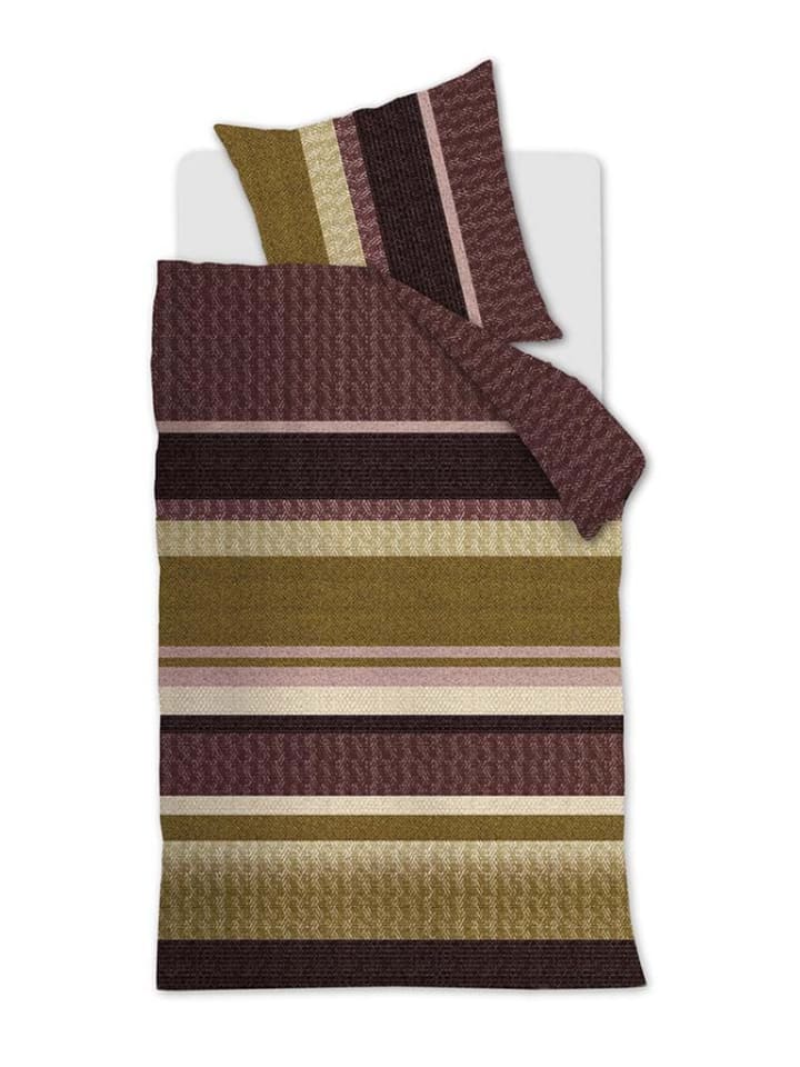 Beddinghouse Komplet pościeli renforcé "Jorren" w kolorze czerwono-żółto-beżowym rozmiar: 135x200 cm