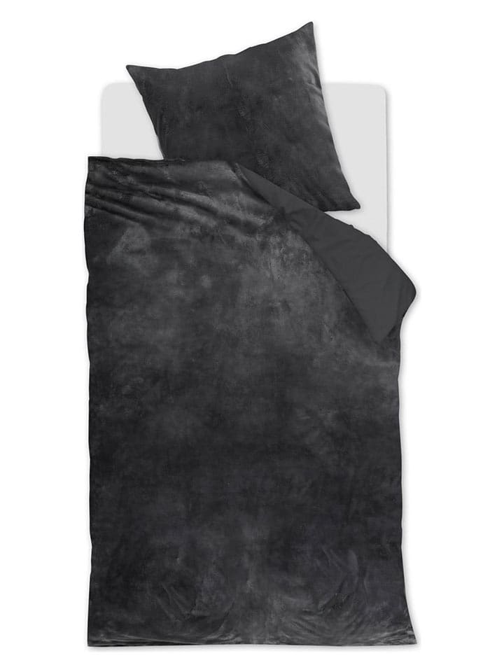 Rivièra Maison Komplet pościeli "Tendre" w kolorze szarym rozmiar: 135x200 cm