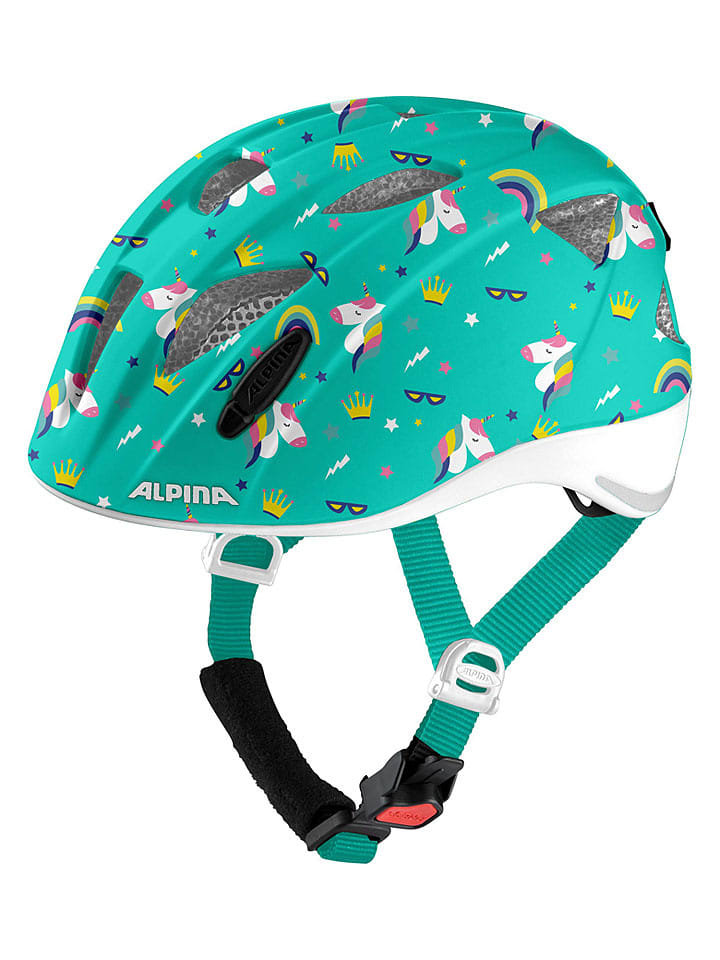 Alpina Kask rowerowy "Ximo Flash" w kolorze turkusowym rozmiar: 47-51 cm