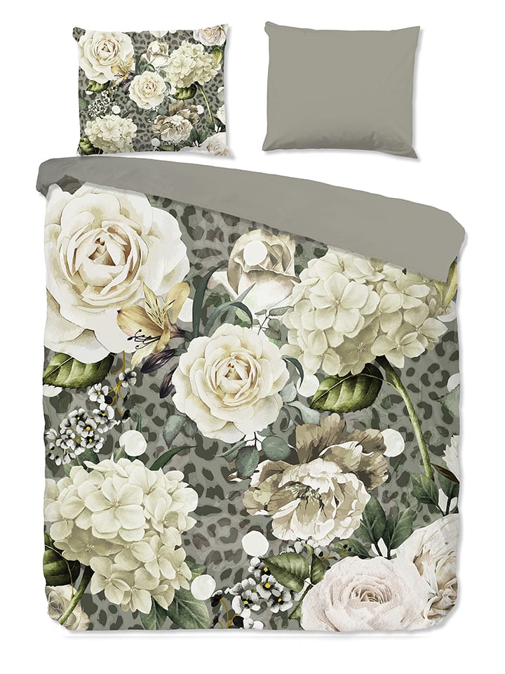 Pure Komplet pościeli "Joy" w kolorze beżowo-kremowym z mikrofibry rozmiar: 140x220 cm