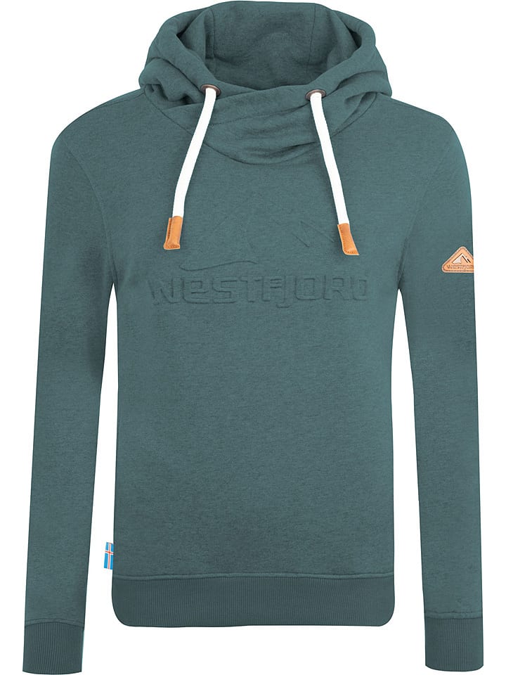 Westfjord Bluza "Askja" w kolorze morskim rozmiar: XL