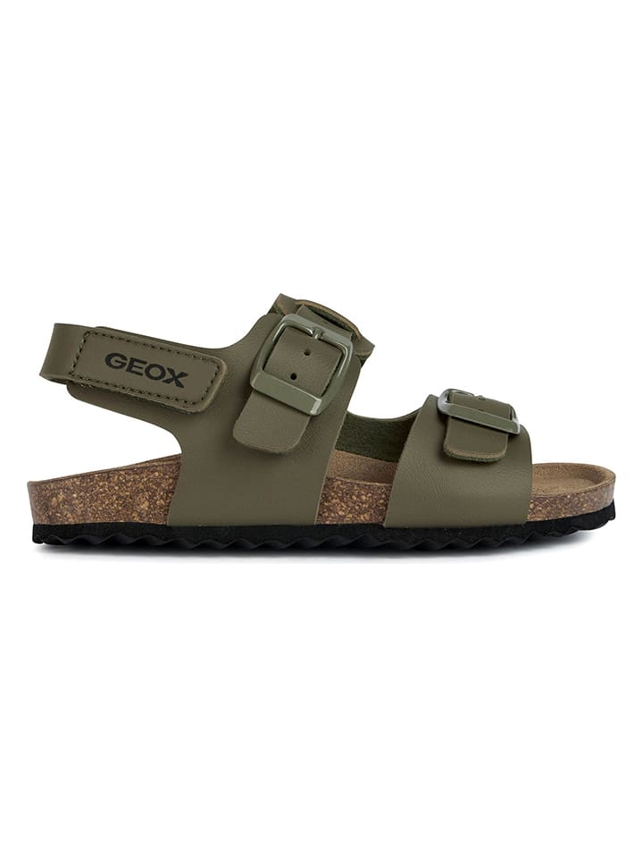 Geox Sandały "Ghita" w kolorze khaki rozmiar: 39