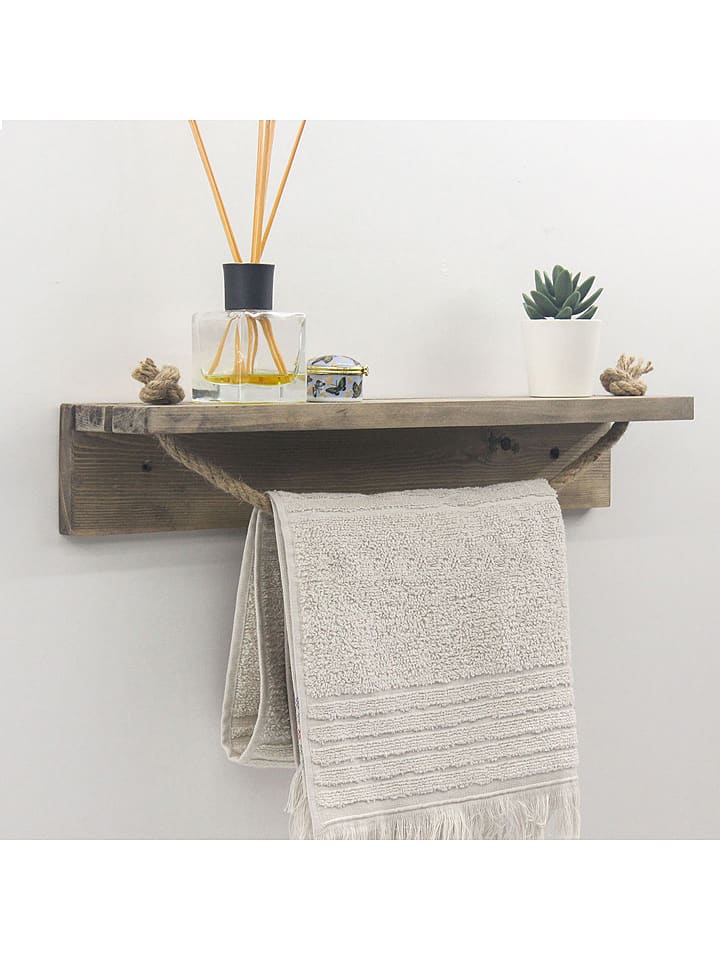 Scandinavia Concept Regał ścienny w kolorze brązowym - 60 x 10 x 9 cm rozmiar: onesize