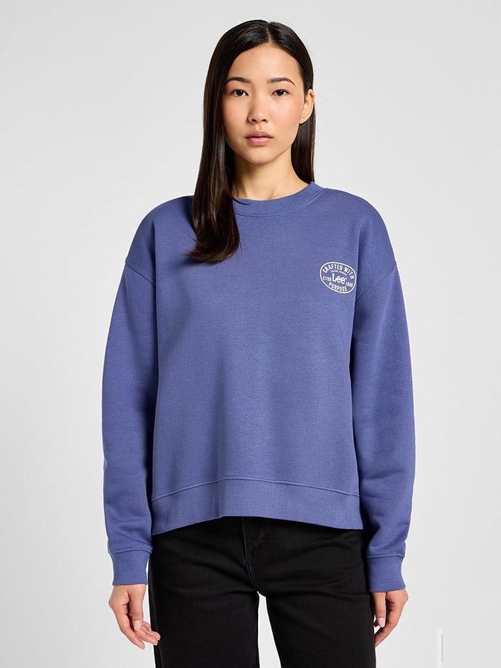 Lee Bluza w kolorze fioletowym rozmiar: XS