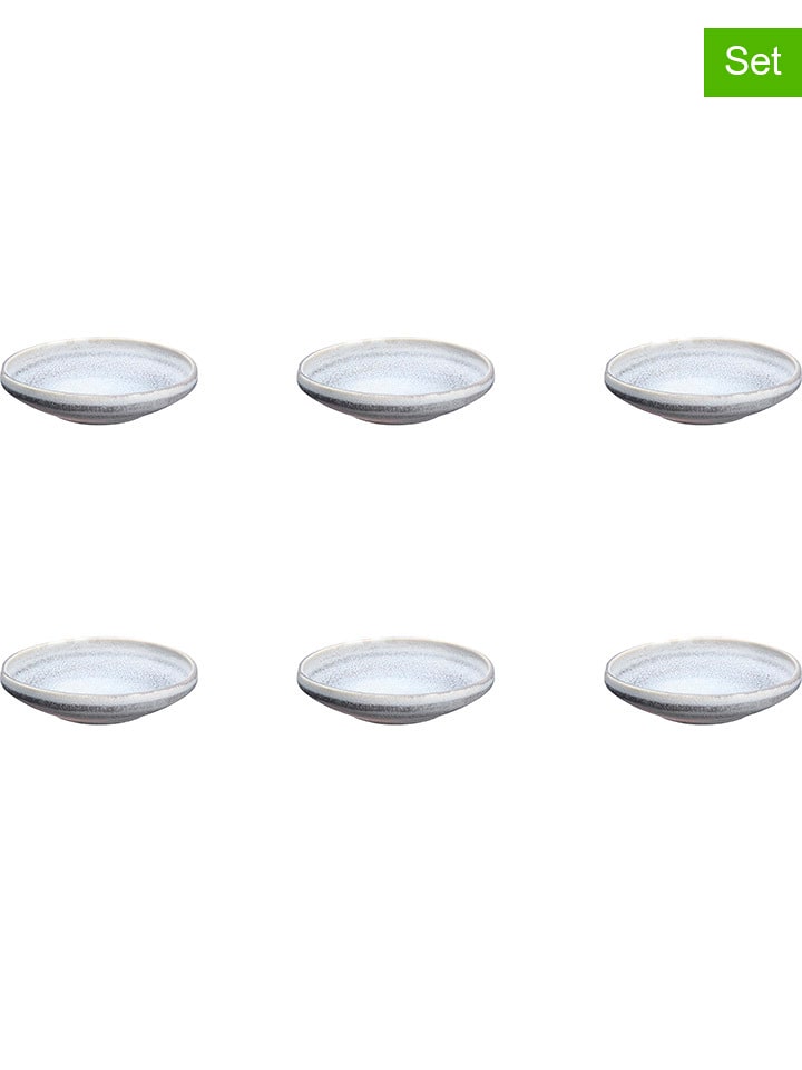 Björn Miski (6 szt.) "Stone" w kolorze szarym - Ø 11,5 cm rozmiar: onesize