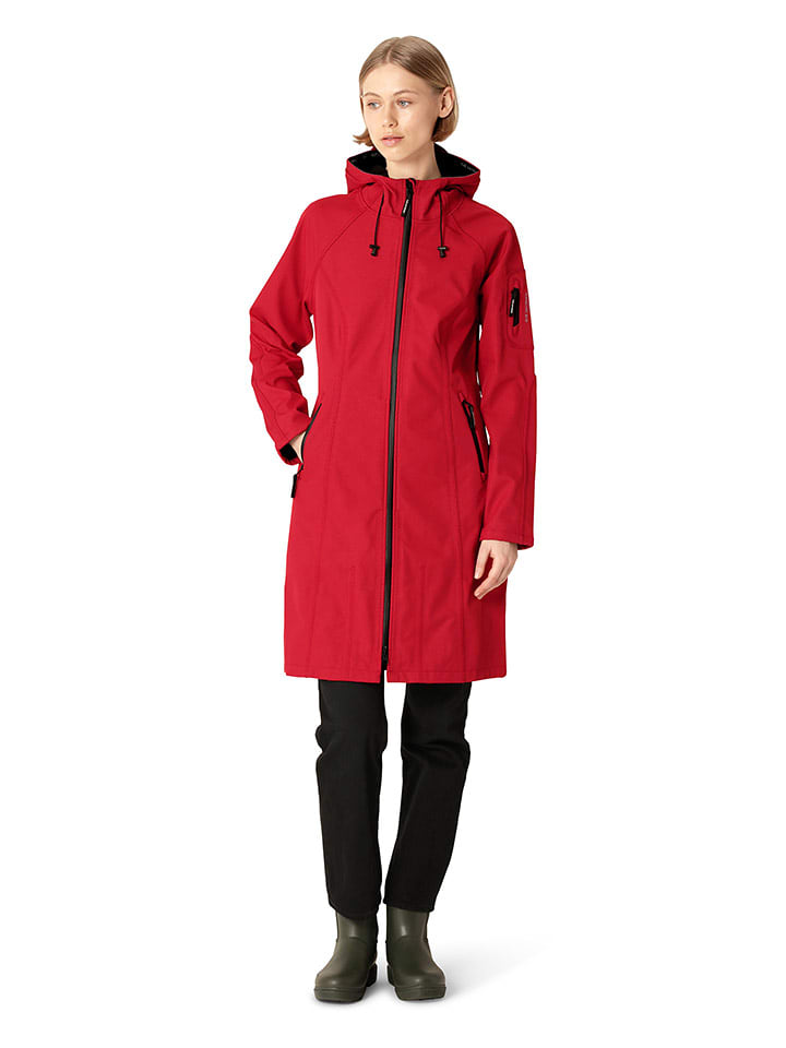 Ilse Jacobsen Płaszcz przeciwdeszczowy w kolorze czerwonym rozmiar: 38