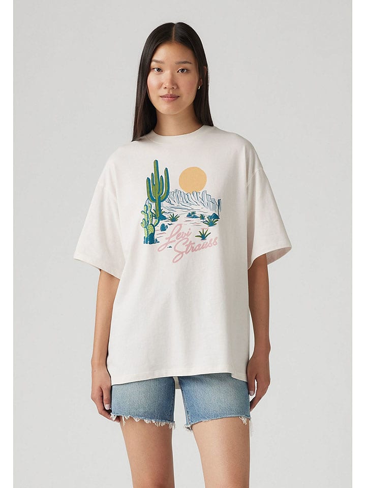 Levi's Koszulka w kolorze białym rozmiar: S