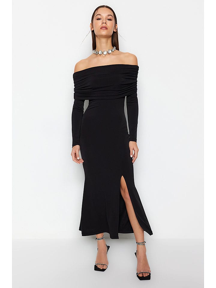 trendyol Sukienka w kolorze czarnym rozmiar: 36