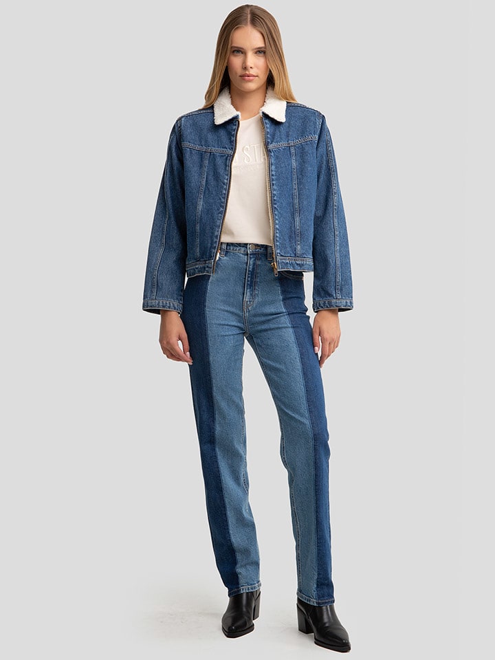 BIG STAR Kurtka dżinsowa w kolorze niebieskim rozmiar: S