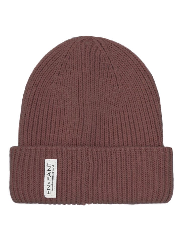 enfant Czapka beanie w kolorze brązowym rozmiar: 48 cm