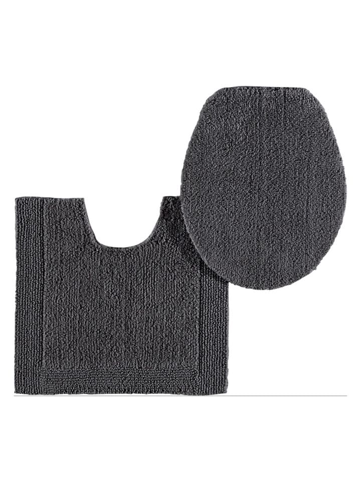 heine home Dywanik łazienkowy w kolorze szarym rozmiar: 75 cm