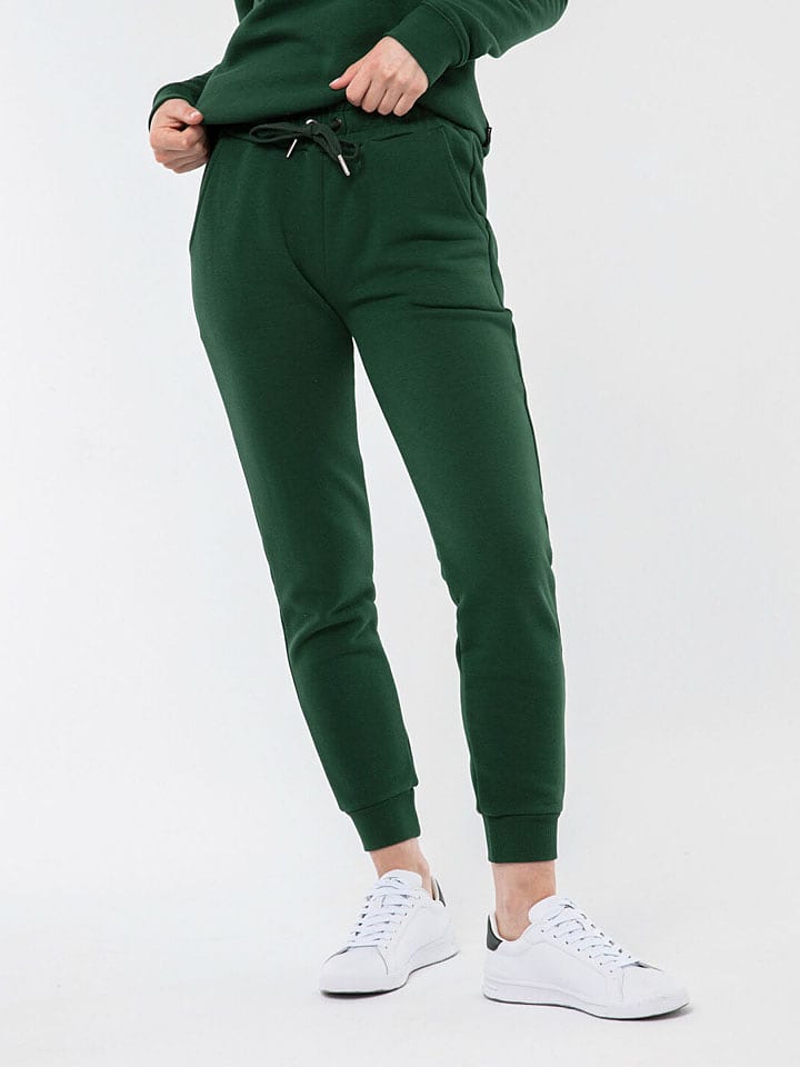 Basiclo Spodnie dresowe w kolorze zielonym rozmiar: S