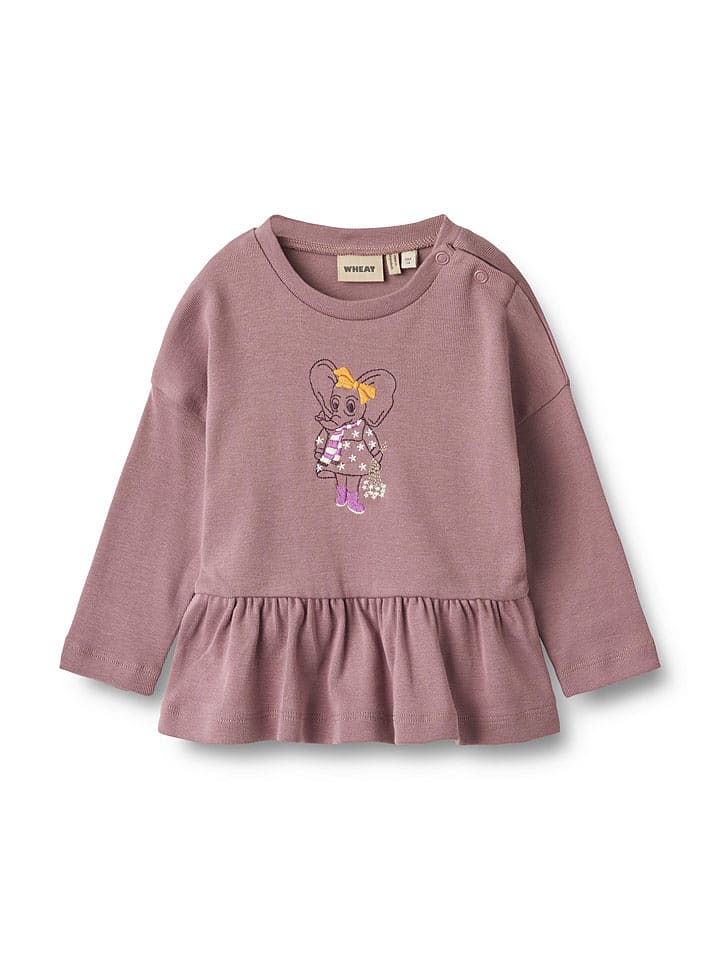 Wheat Koszulka "Katrine" w kolorze fiołkowym rozmiar: 80