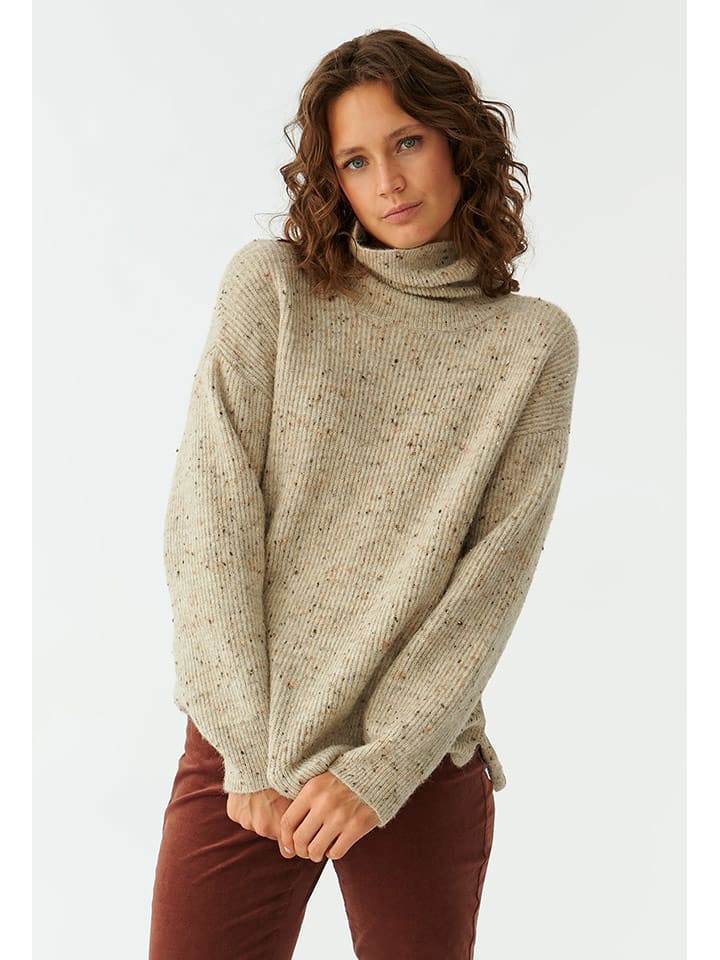 TATUUM Golf w kolorze beżowym rozmiar: XL